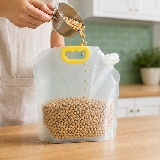 Stowvale – Leakproof Stand-Up Spout Pantry Storage Bags (5-Pack) + 50% OFF lifestyle