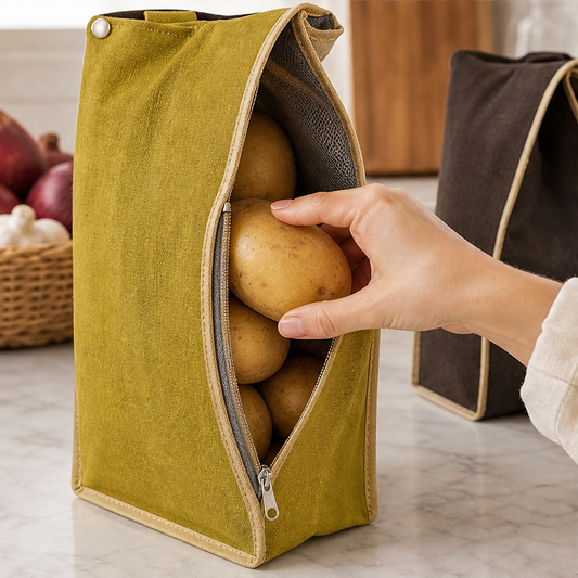 Rootwick – Light-Blocking Breathable Potato and Onion Storage Bag + 50% OFF lifestyle
