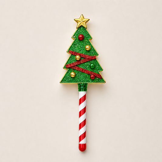 Merribeam – Festive Tap-to-Pay Card Holder Wand + 1+1 FREE Christmas Tree