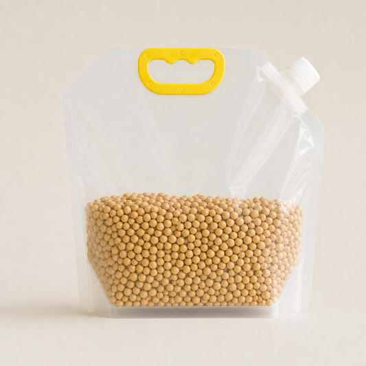 Stowvale – Leakproof Stand-Up Spout Pantry Storage Bags (5-Pack) + 50% OFF Clear