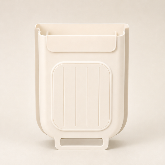 Tidyfold – Hanging Collapsible Kitchen Trash Can + 50% OFF White