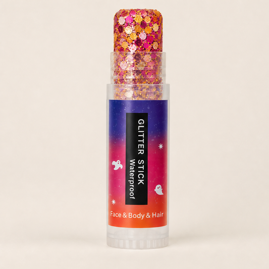 Glitterwick – No-Mess Twist-Up Waterproof Glitter Stick for Face, Hair & Body + BUY 1 + PICK 1 FREE COLOR Fuchsia