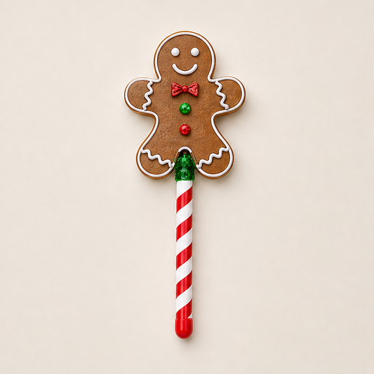 Merribeam – Festive Tap-to-Pay Card Holder Wand + 1+1 FREE Gingerbread Man