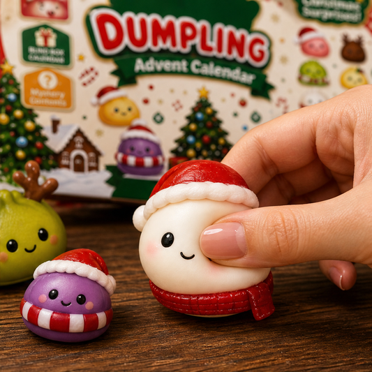 Doughmi – 24 Kawaii Squishy Dumpling Surprises Advent Calendar + 50% OFF lifestyle