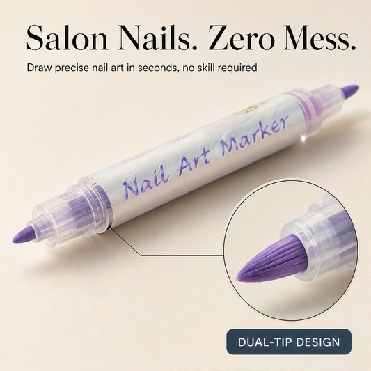 Nailique – Dual-Tip Quick-Dry Nail Art Marker Pen Set + BUY 1 + PICK 1 FREE COLOR features