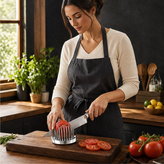 Slicewell – Finger-Safe Comb Slicer for Tomatoes, Lemons & Onions + 50% OFF lifestyle