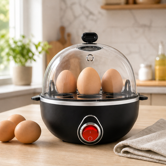 Boilcroft – 7-Egg Capacity One-Button Electric Egg Boiler + 50% OFF lifestyle