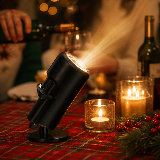 Hearthglow – 360° Rotating 10-Pattern HD Christmas Light Projector + 50% OFF lifestyle