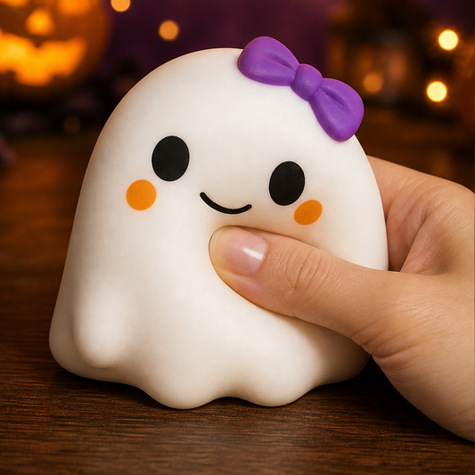 Squishly – Slow-Rising Ultra-Soft Ghost Squishy Stress Toy + 1+1 FREE lifestyle