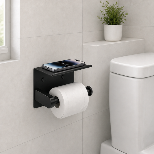 Rustholt – No-Drill, Fits Mega Rolls, SUS304 Steel Toilet Paper Holder + 50% OFF lifestyle