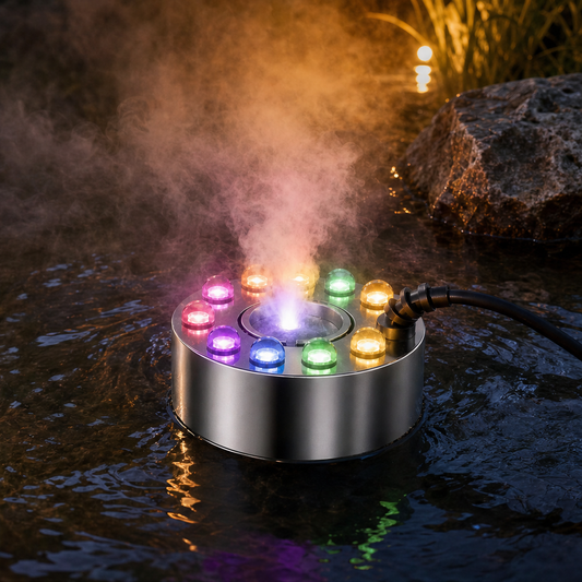 Mistholm – 12-LED Colour Changing Ultrasonic Fog Maker + 50% OFF lifestyle