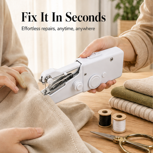 Snapstitch – Handheld Mini Sewing Machine for Quick Fabric Repairs + 50% OFF features