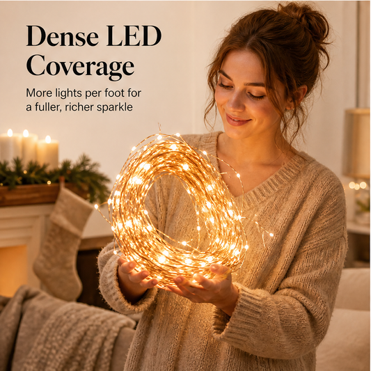 Glimmerwick – Bendable Copper Wire Fairy String Lights + 50% OFF features