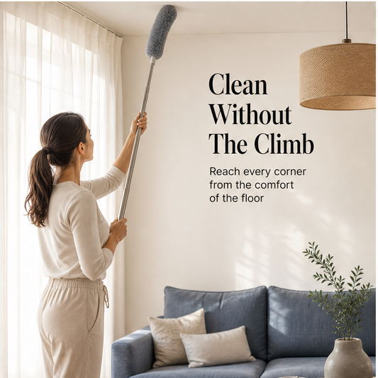StowReach – Telescopic Bendable Microfibre Duster for High & Tight Spots + 50% OFF features