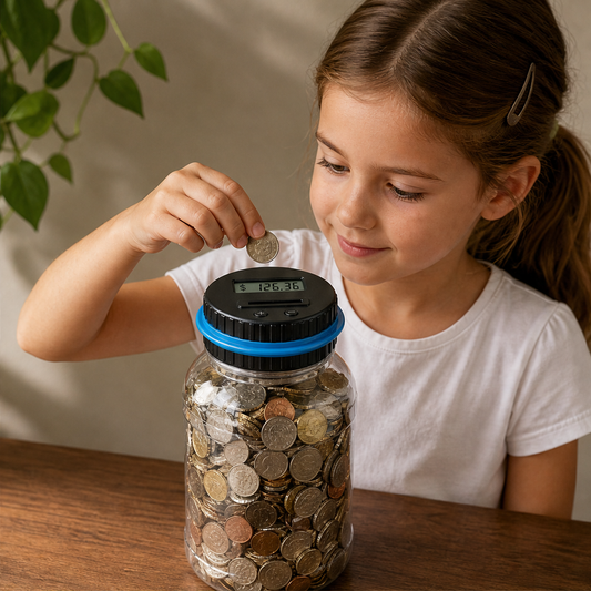 Tallybrook – Automatic Coin Counting Digital Piggy Bank + 50% OFF lifestyle