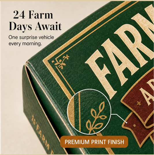 Oakfield Fleet – 24-Day Farm Vehicle Advent Calendar + 50% OFF features
