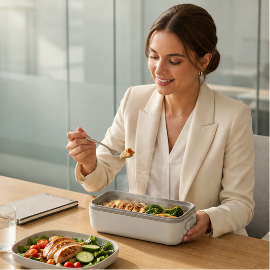 Warmora – Self-Heating, Leak-Proof Electric Lunch Box + 50% OFF lifestyle