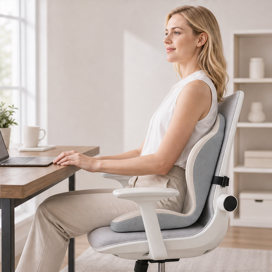 Spinalux – Memory Foam Lumbar Support Cushion with Spinal Cut-Out + 50% OFF lifestyle