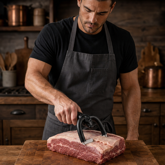 Trimwick – Stainless Steel Fat Trimmer for Meat, Ergonomic U-Grip + 50% OFF lifestyle