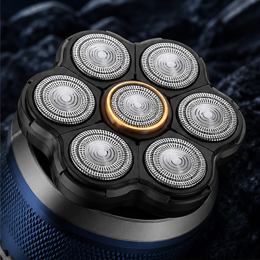 Cronoshave – 6D Waterproof Six-Blade Head Shaver Kit lifestyle
