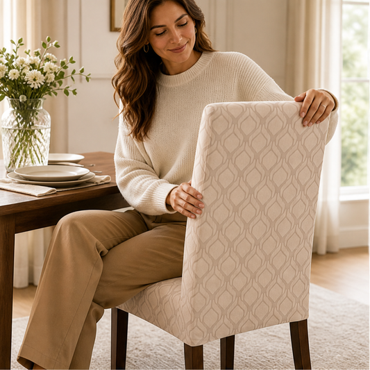 Chairwick – Snug-Fit Stain-Resistant Stretch Chair Cover + 50% OFF lifestyle
