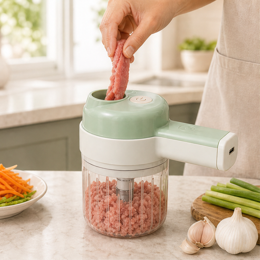 Chopease – Cordless 4-in-1 Chop, Slice & Grind Food Processor + 50% OFF lifestyle