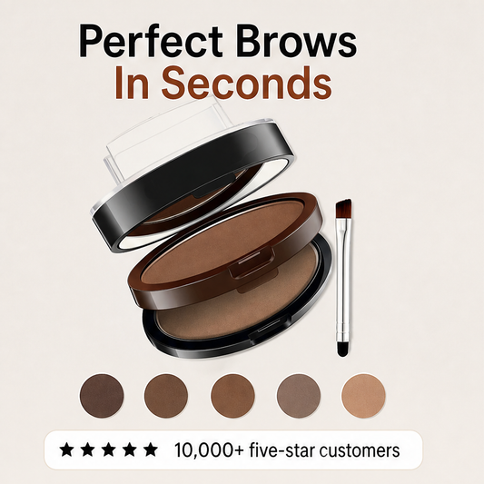Archelle – Instant Stamp Two-Tone Waterproof Eyebrow Powder + 50 % OFF features