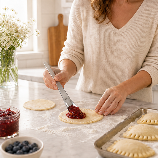 Scoopara – Deep-Bowl 316L Stainless Steel No-Bend Dessert Spoon + 50% OFF lifestyle