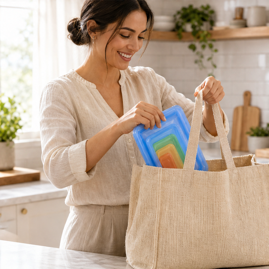 Seelok – Leak-Proof Reusable Silicone Food Storage Bags Set + 50% OFF lifestyle