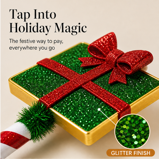 Merribeam – Festive Tap-to-Pay Card Holder Wand + 1+1 FREE features