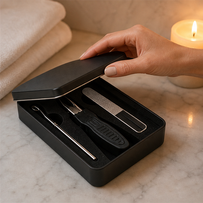 Podira – Precision Deep-Cut 3-in-1 Stainless Steel Pedicure Set + 50% OFF