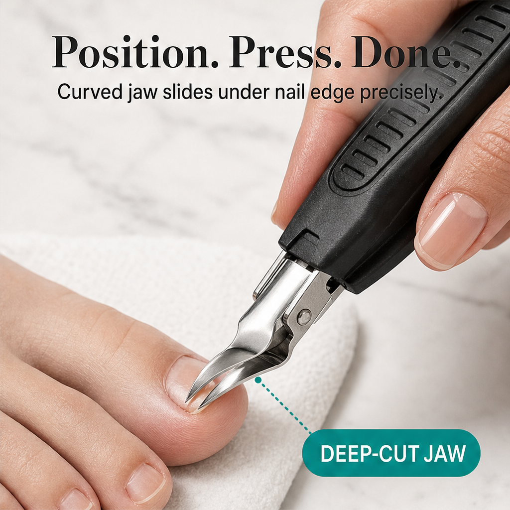 Podira – Precision Deep-Cut 3-in-1 Stainless Steel Pedicure Set + 50% OFF