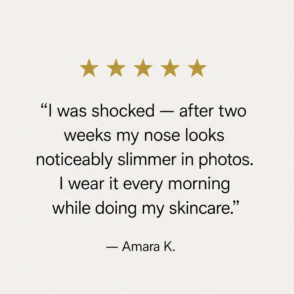 Definé™ – Soft Silicone Adjustable Nose Contour Clip + 50% OFF