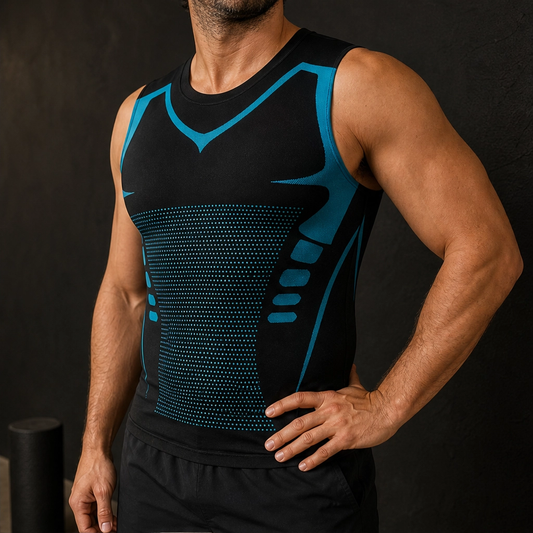 Coreline™ – Compression Shaping Vest for Men, Smooths Belly & Love Handles, Invisible Under Shirts + 50% OFF