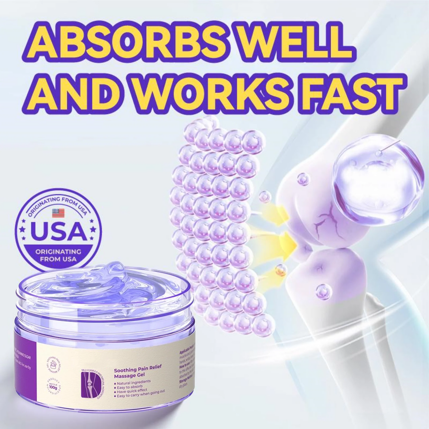 The ThermoEase Pain Gel - Targeted Relief, TGA Certified, and 3-Day Mobility + 50% OFF