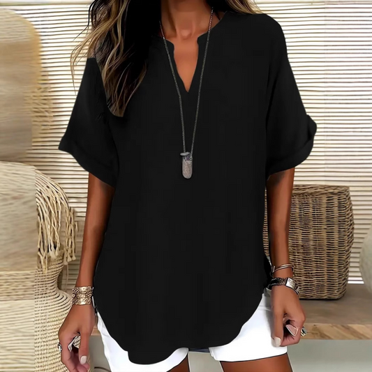 The AuraBreeze Muslin Blouse — Effortless Summer Elegance + 50% Off