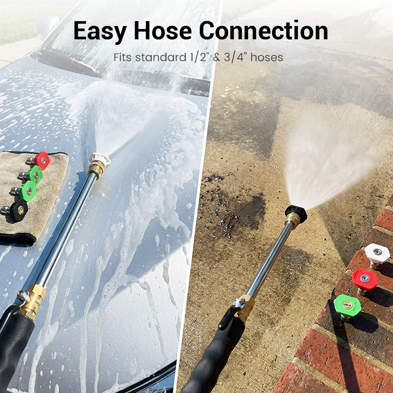 The AuraBlast Water Wand — High-Pressure Power for Every Surface + 50% OFF