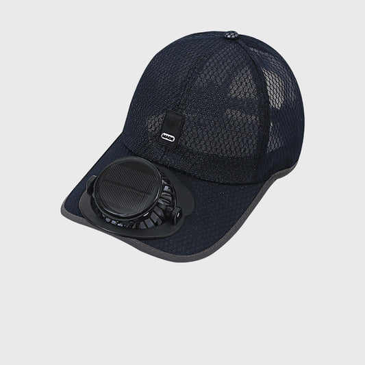 Zephria™ – Solar-Powered Cooling Fan Sun Hat with UPF50+ Brim & 360° Airflow + 50% OFF