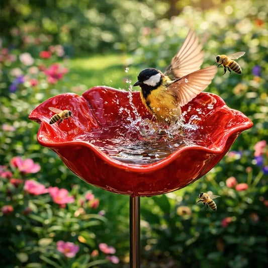 EverBloom Poppy Garden Stake — Art Meets Nature + 50% OFF