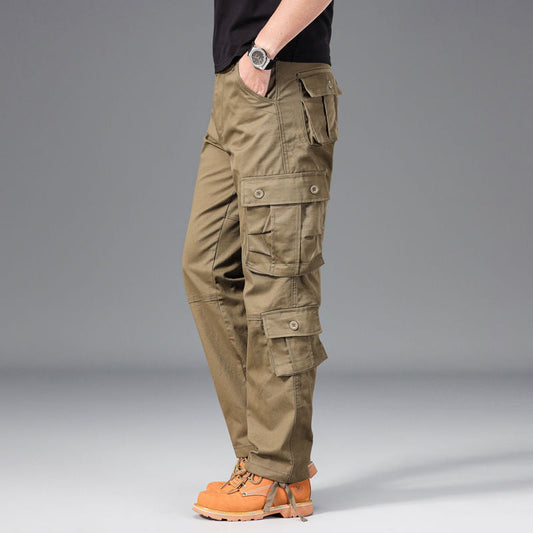 Marlow™ – Multi-Pocket Cotton Cargo Pants for Men + 50% OFF