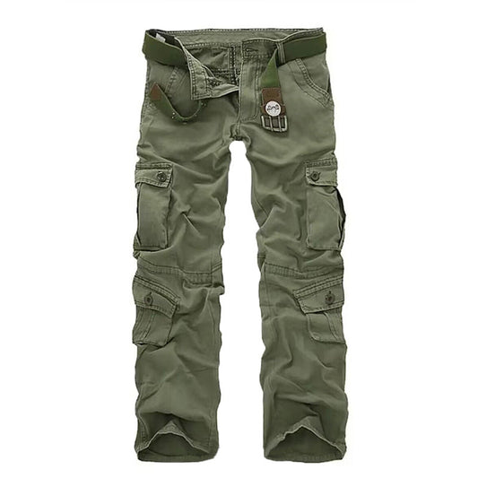 Marlow™ – Multi-Pocket Cotton Cargo Pants for Men + 50% OFF