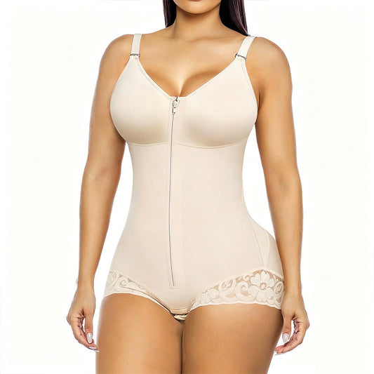 Hushform™ – 360° Compression Zip-Up Tummy Control Shapewear Bodysuit + 50% OFF