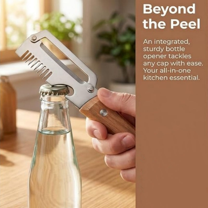 Harvesta™ – 3-in-1 Peeler, Julienne Slicer & Bottle Opener Kitchen Tool + 50% OFF