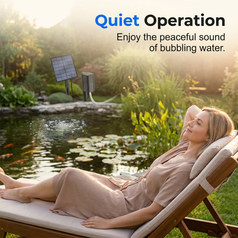 Sunbrook™ – Solar-Powered Pond Aerator with High-Efficiency Panel & Easy Setup + 50% OFF
