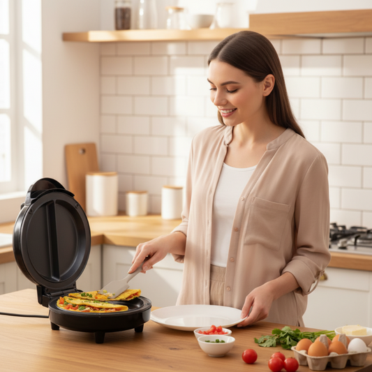 Hearthen – Dual-Sided Nonstick Electric Breakfast Griddle + 50% OFF