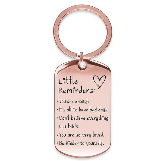 Etchwell – Engraved Inspirational Stainless Steel Keychain + Buy 1 Get 1 FREE